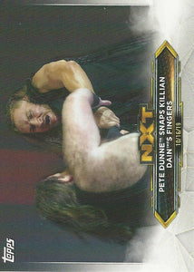 WWE Topps NXT 2020 Trading Cards Pete Dunne No.40