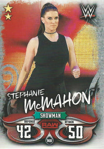 WWE Topps Slam Attax Live 2018 Trading Card Stephanie McMahon No.140