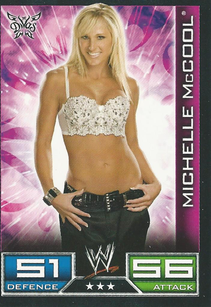 WWE Topps Slam Attax 2008 Trading Cards Michelle McCool No.140