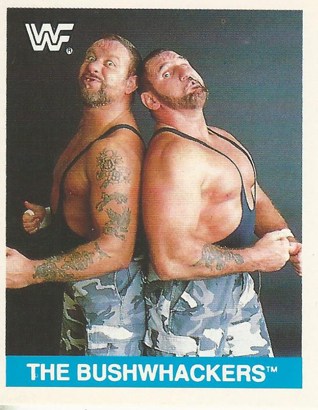 WWF Merlin Sticker Collection 1990 Bushwhackers No.141