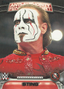 WWE Topps 2016 Trading Cards Sting 11AA