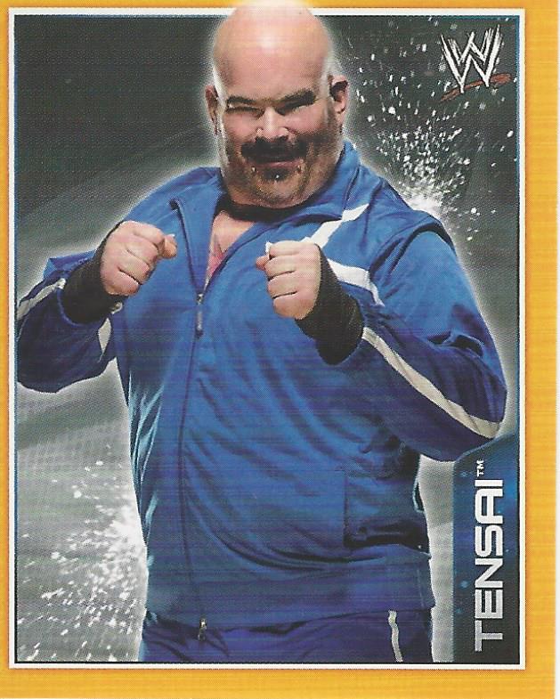 WWE Topps A-Z Sticker Collection 2014 Tensai No.141