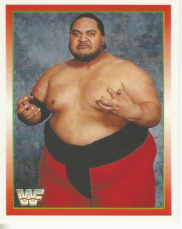 WWF Merlin Stickers 1995 Yokozuna No.141