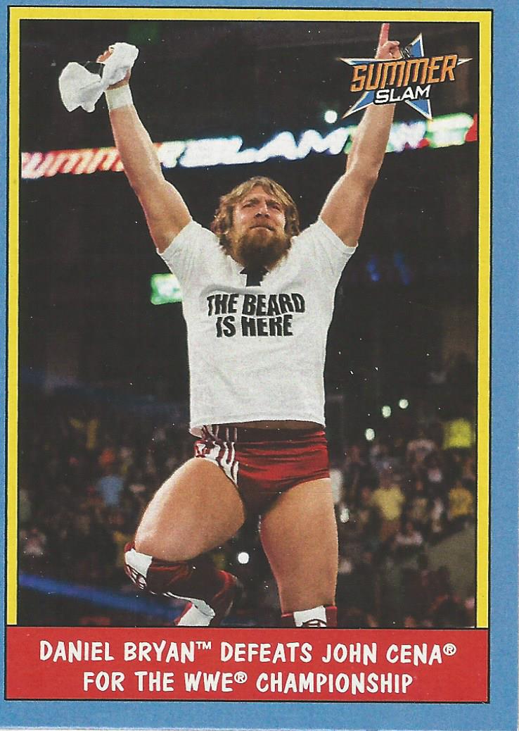 WWE Topps Heritage 2017 Trading Card Daniel Bryan No.41