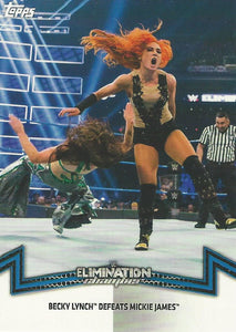 WWE Topps Women Division 2018 Trading Cards Becky Lynch SDL-1