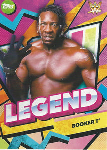 Topps WWE Superstars 2021 Trading Cards Booker T No.142