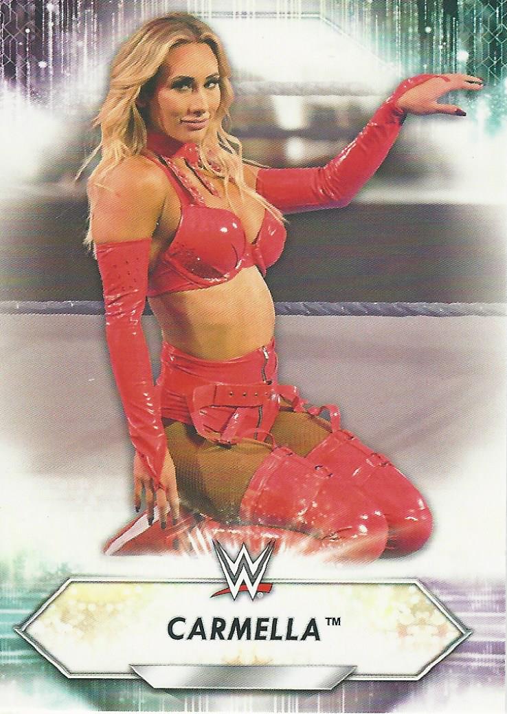WWE Topps 2021 Trading Cards Carmella No.142