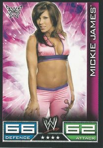 WWE Topps Slam Attax 2008 Trading Cards Mickie James No.142