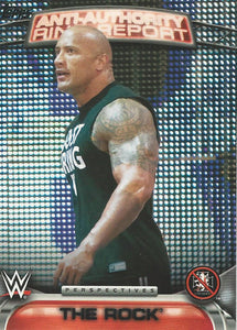 WWE Topps 2016 Trading Cards The Rock 12AA