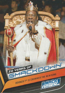 WWE Topps Smackdown 2019 Trading Cards Booker T SD-22