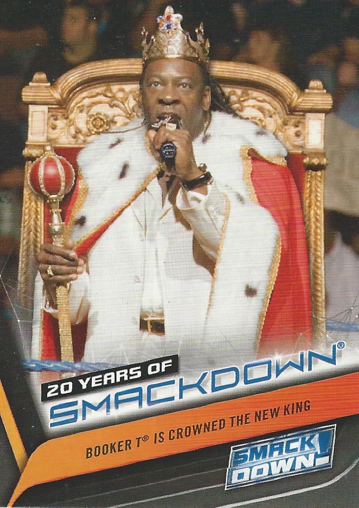 WWE Topps Smackdown 2019 Trading Cards Booker T SD-22