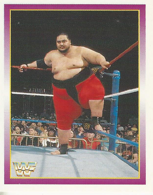 WWF Merlin Stickers 1995 Yokozuna No.142