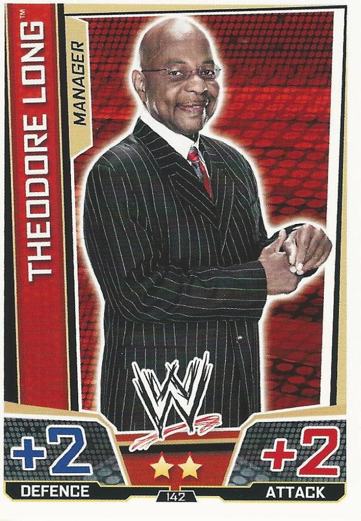 WWE Slam Attax Superstars 2013 Trading Card Theodore Long No.142