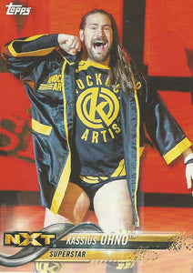 WWE Topps Then Now Forever 2018 Trading Cards Kassius Ohno No.142