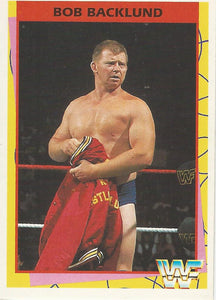 WWF Merlin Trading Card 1995 Bob Backlund No.142