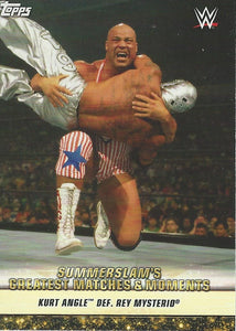 WWE Topps Summerslam 2019 Trading Card Kurt Angle GM-22