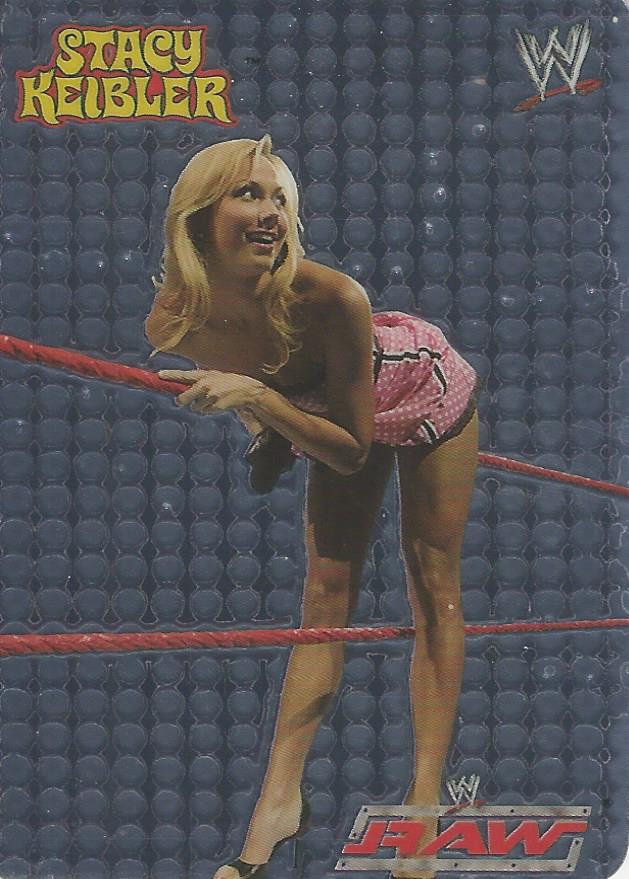 WWE Smackdown Tesla 2004 Trading Cards Stacy Keibler Foil No.21