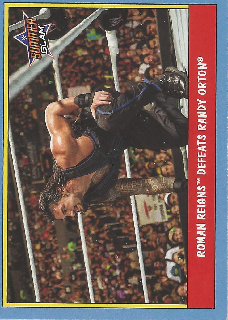 WWE Topps Heritage 2017 Trading Card Roman Reigns No.43