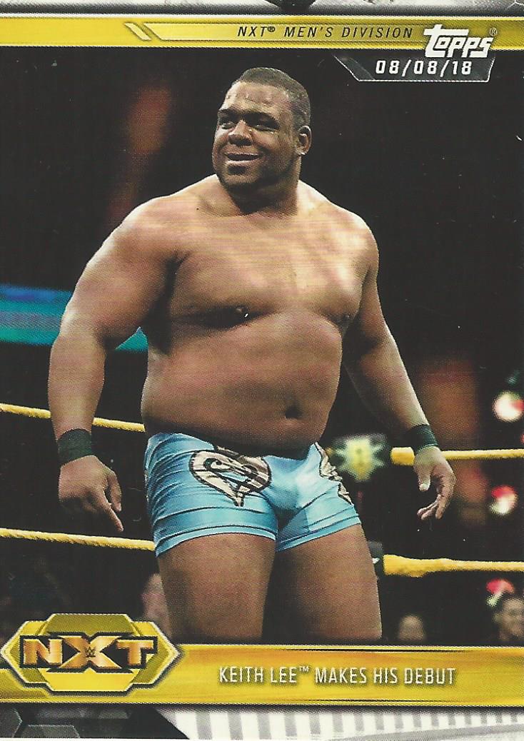 WWE Topps NXT 2019 Trading Cards Keith Lee No.43