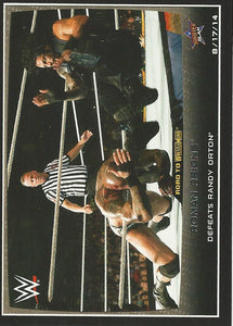 WWE Topps Road to Wrestlemania 2015 Trading Cards Roman Reigns No.43