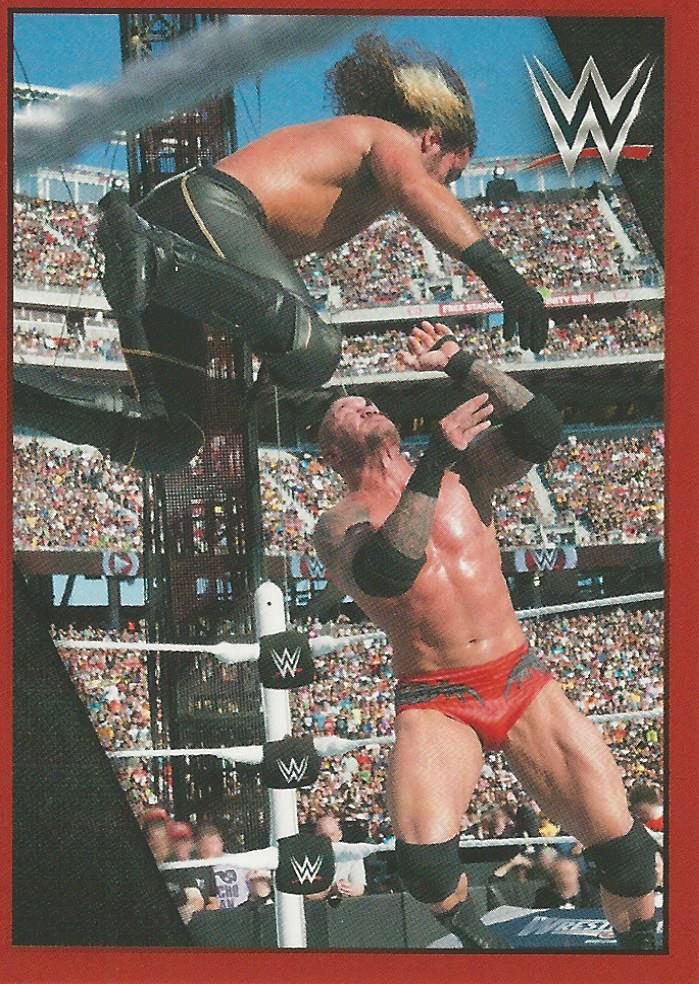 WWE Topps Then Now Forever 2016 Stickers Randy Orton No.143