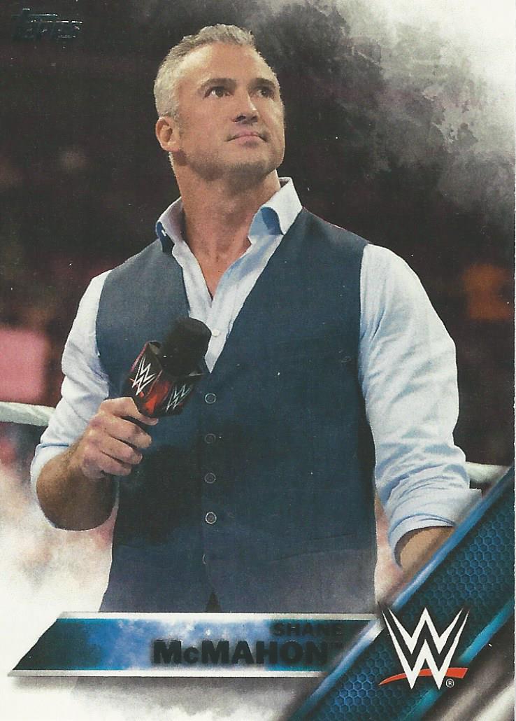 WWE Topps Then Now Forever 2016 Trading Cards Shane McMahon No.143