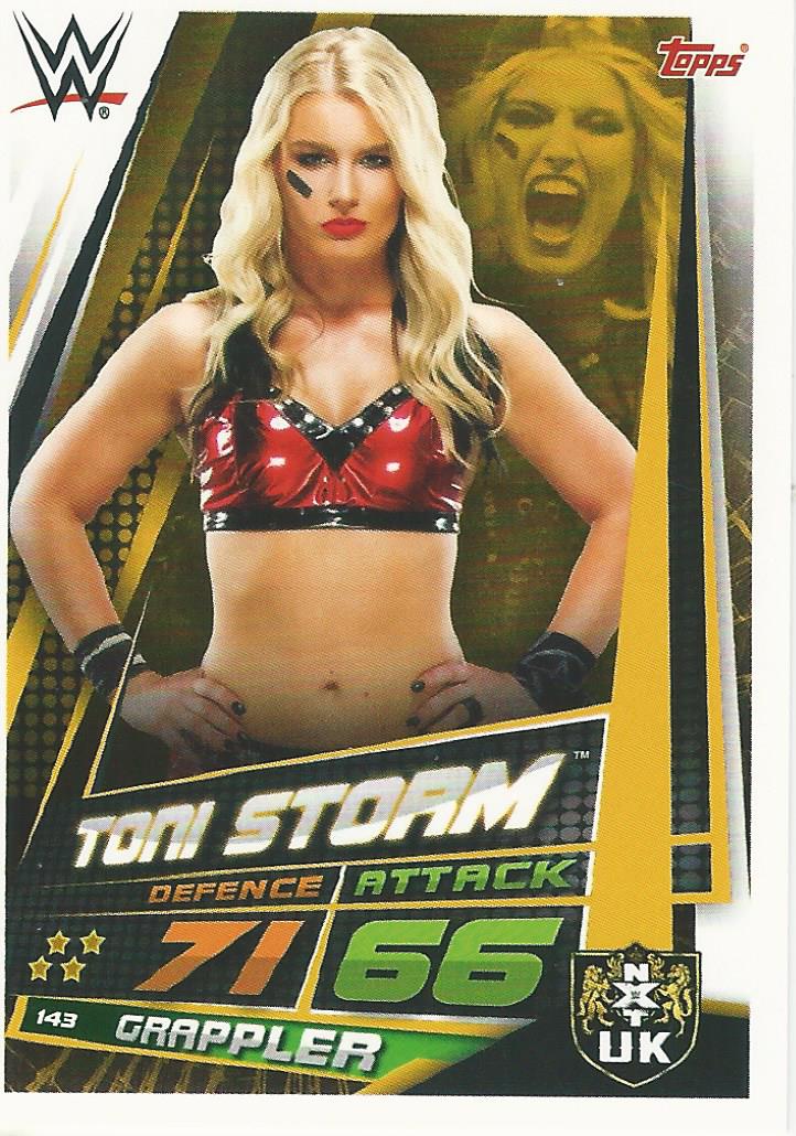 WWE Topps Slam Attax Universe 2019 Trading Card Toni Storm No.143