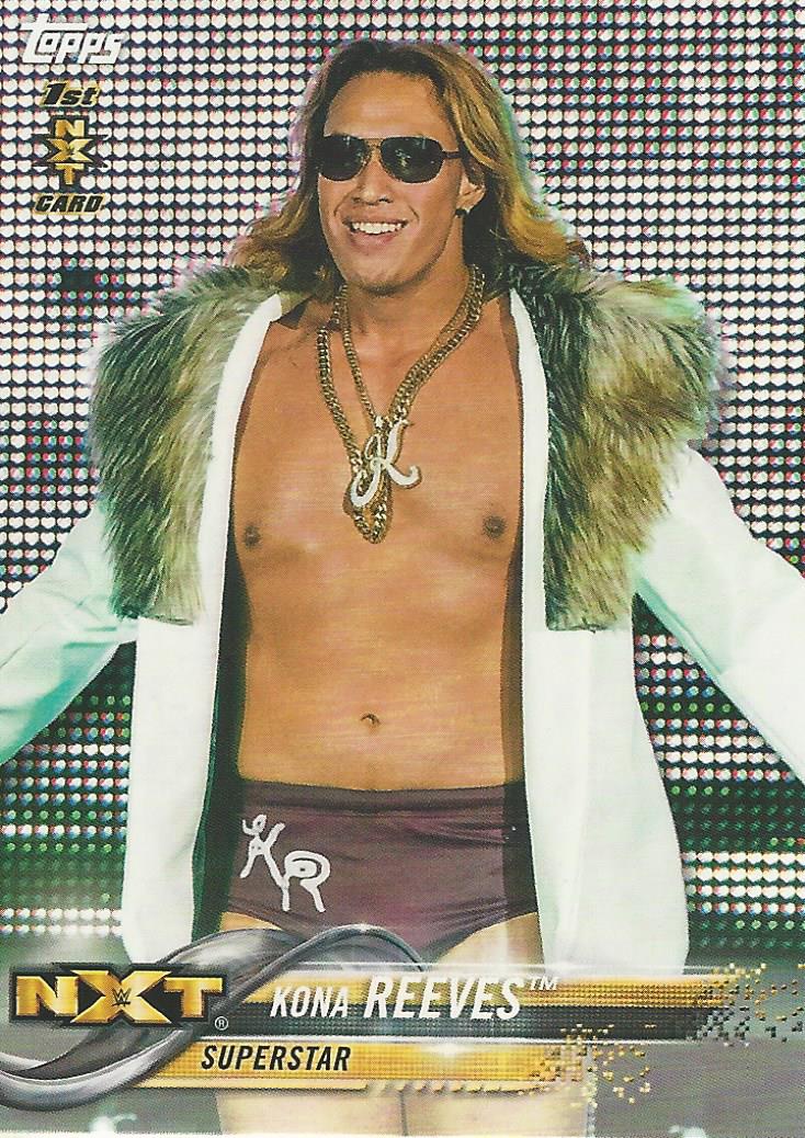 WWE Topps Then Now Forever 2018 Trading Cards Kona Reeves No.144