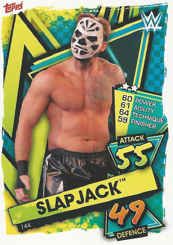 WWE Topps Slam Attax 2021 Trading Card Slapjack No.144