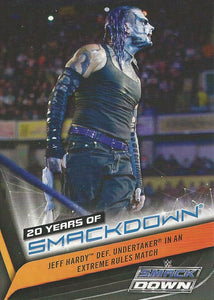 WWE Topps Smackdown 2019 Trading Cards Jeff Hardy SD-24