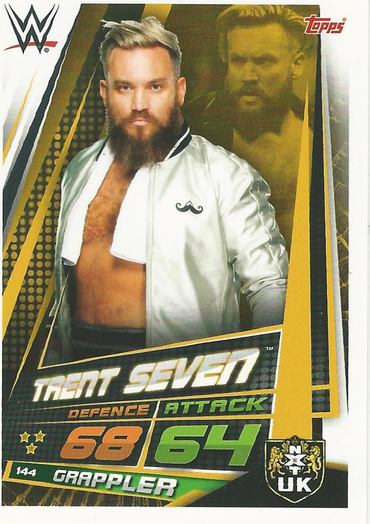 WWE Topps Slam Attax Universe 2019 Trading Card Trent Seven No.144