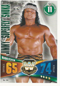 WWE Topps Slam Attax Rivals 2014 Trading Card Jimmy Snuka No.144