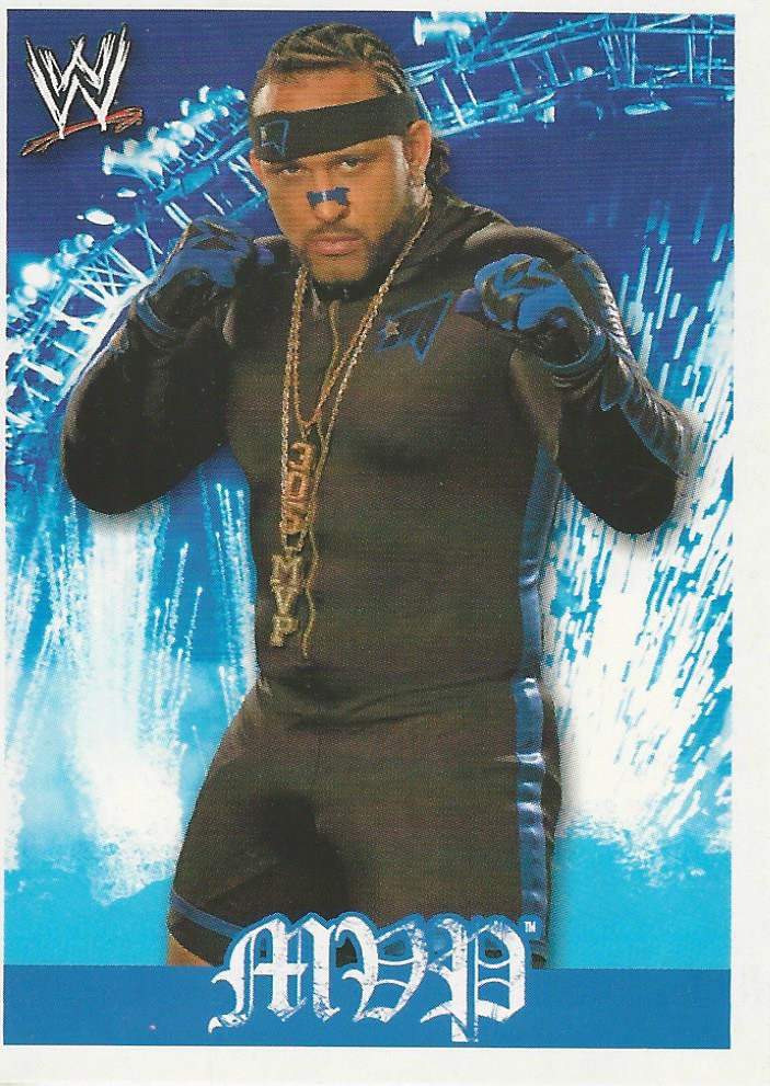 WWE Topps Rivals 2009 Stickers MVP No.144