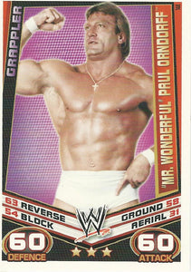 WWE Topps Slam Attax Rebellion 2012 Trading Card Paul Orndorff No.144