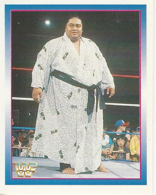 WWF Merlin Stickers 1995 Yokozuna No.144