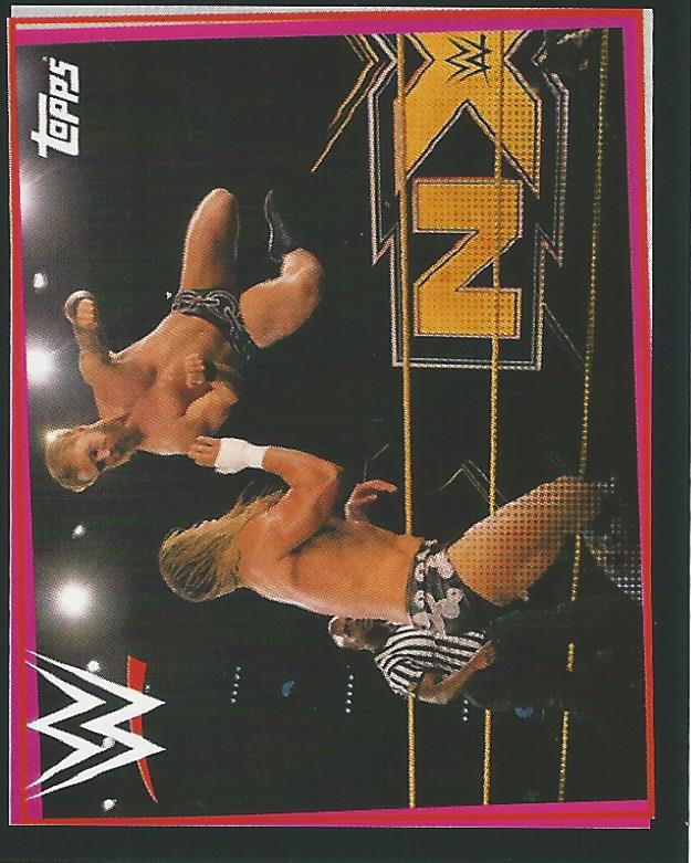 WWE Topps Road to Wrestlemania Stickers 2021 Tyler Bate No.144