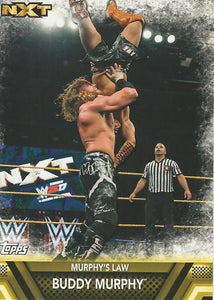 WWE Topps Then Now Forever 2017 Trading Card Buddy Murphy No.F44