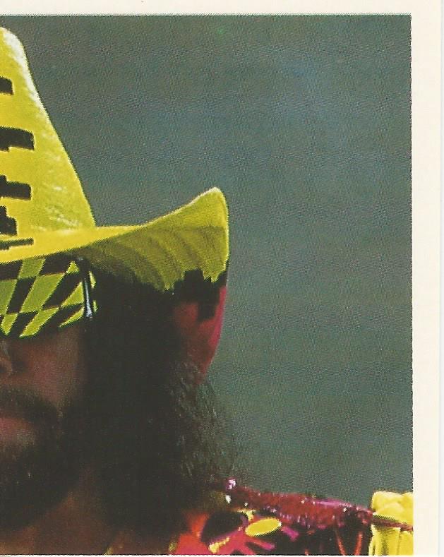 WWF Merlin Stickers 1992 Macho Man Randy Savage No.145