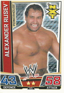 WWE Slam Attax Superstars 2013 Trading Card Alexander Rusev No.145 NXT