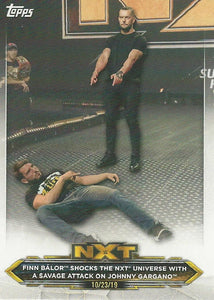 WWE Topps NXT 2020 Trading Cards Finn Balor No.45