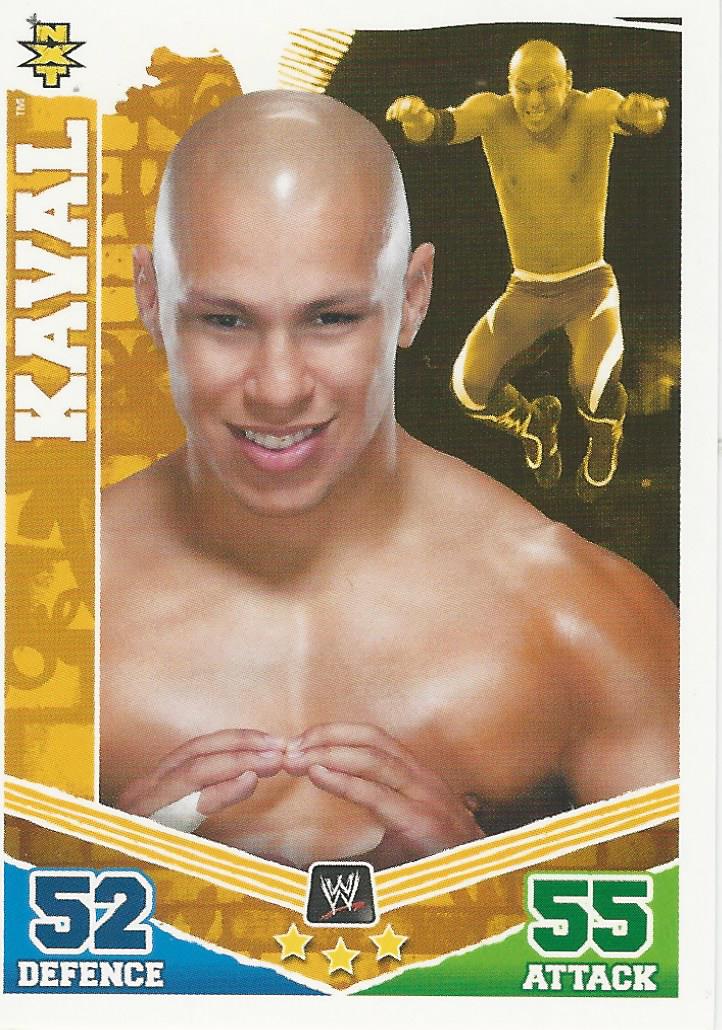 WWE Topps Slam Attax Mayhem 2010 Trading Card Kaval NXT No.145