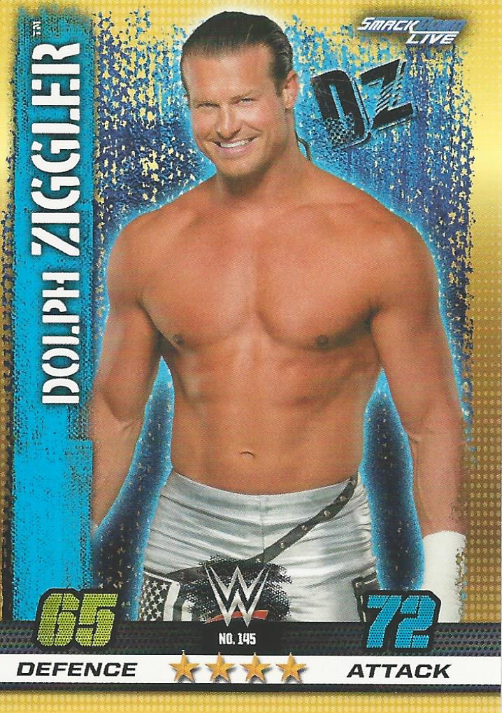 WWE Topps Slam Attax 10th Edition Trading Card 2017 Dolph Ziggler No.145