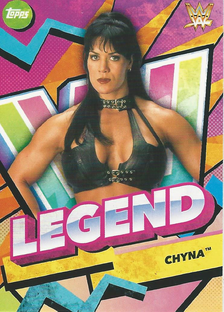 Topps WWE Superstars 2021 Trading Cards Chyna No.145