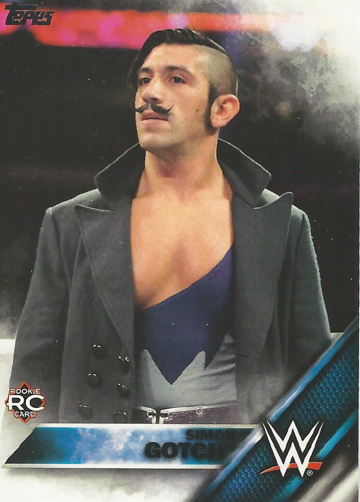 WWE Topps Then Now Forever 2016 Trading Cards Simon Gotch No.145