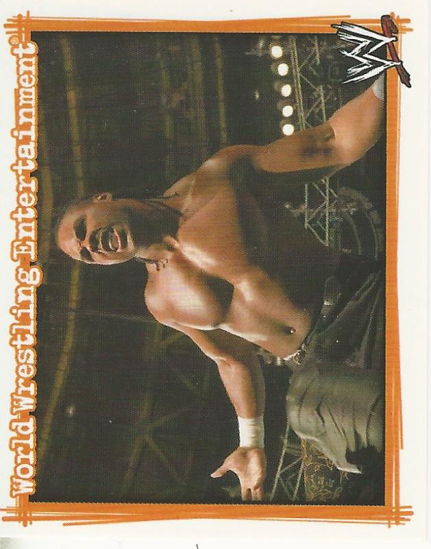 WWE Topps Superstars Uncovered 2007 Sticker Collection JTG No.145