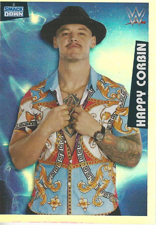 WWE Panini 2022 Sticker Collection Baron Corbin Foil No.145