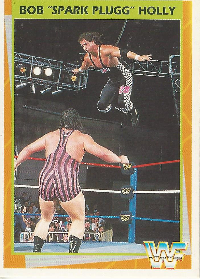 WWF Merlin Trading Card 1995 Bob Holly No.145