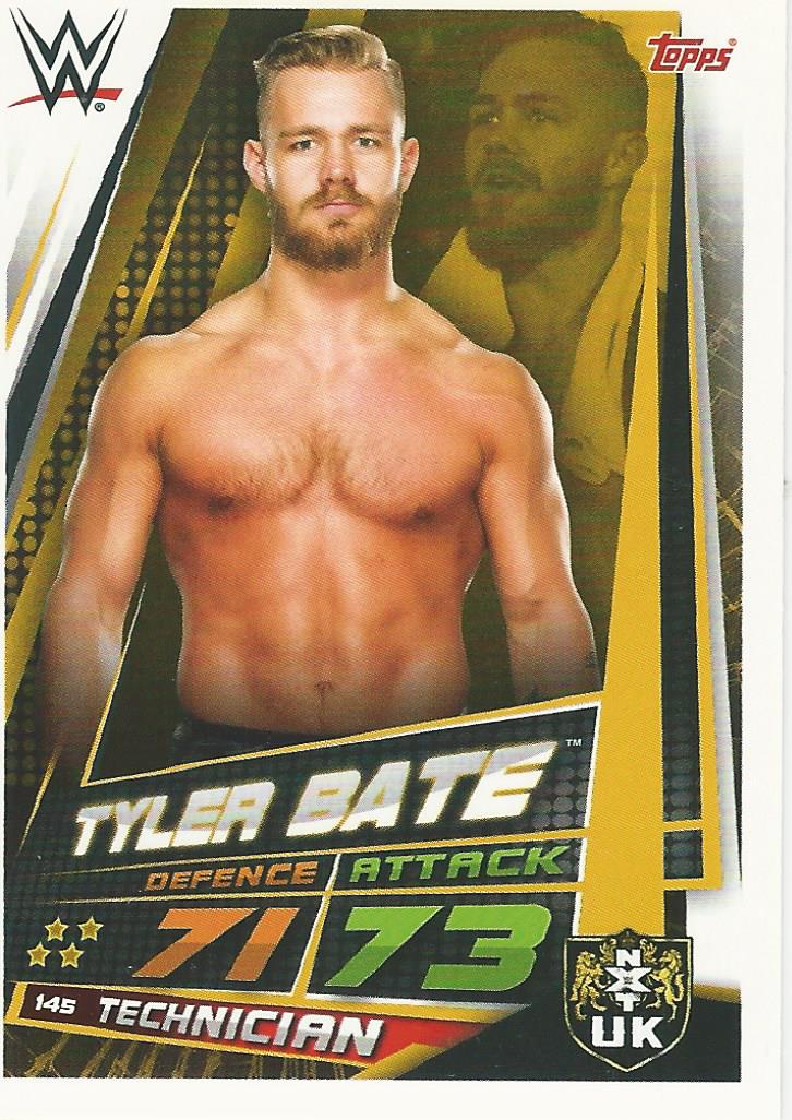 WWE Topps Slam Attax Universe 2019 Trading Card Tyler Bate No.145
