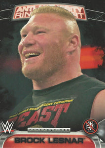 WWE Topps 2016 Trading Cards Brock Lesnar 15AA