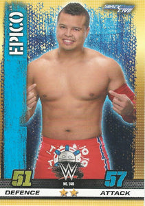 WWE Topps Slam Attax 10th Edition Trading Card 2017 Epico No.146